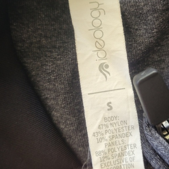 Ideology jacket SMALL work out athletic wear zip front - Picture 4 of 4